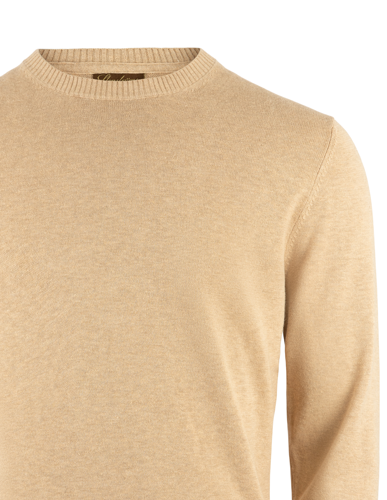 Tröja Rundhals Beige XL