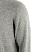 Rothwell Tröja V-ringad Bomull Cashmere Grå Melerad 52