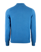 Selhurst Half Zip Bomull/Cashmere Klarblå 54