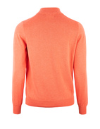 Selhurst Half Zip Bomull/Cashmere Hallonröd 52