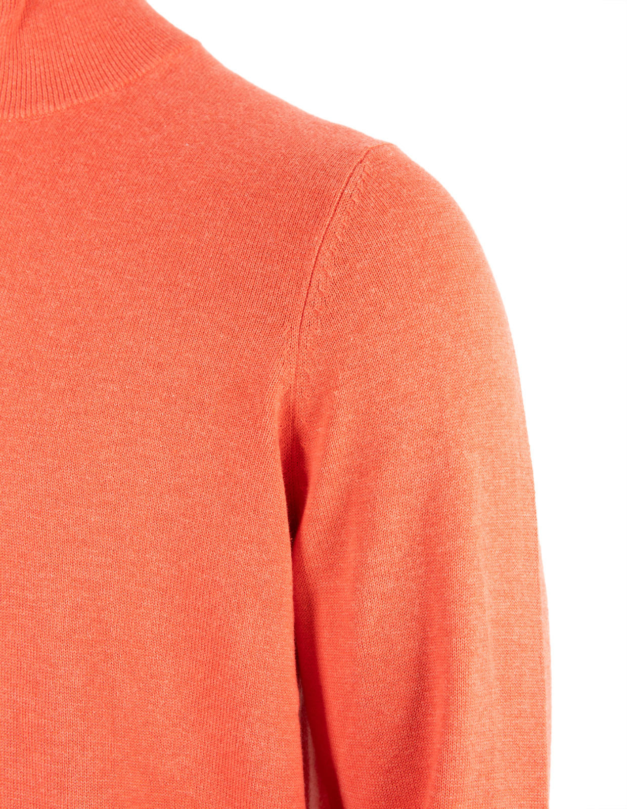 Selhurst Half Zip Bomull/Cashmere Hallonröd 52