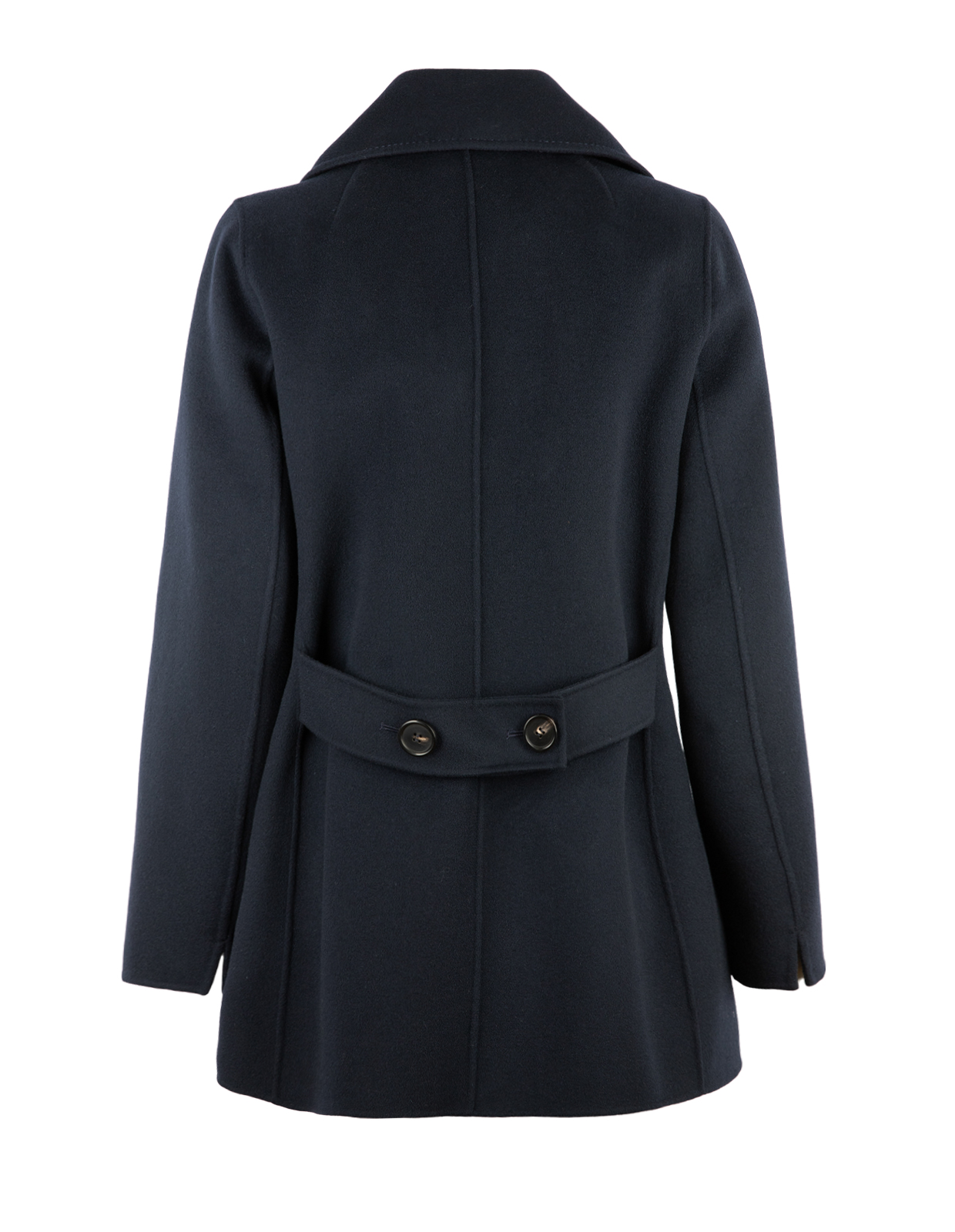 Caban Peacoat Ull Marinblå