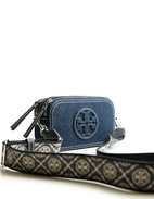 Mini Miller Crossbody Väska Denimblå