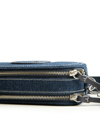 Mini Miller Crossbody Väska Denimblå