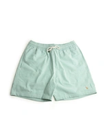 Seersucker Badbyxor Mörkgrön/Vit