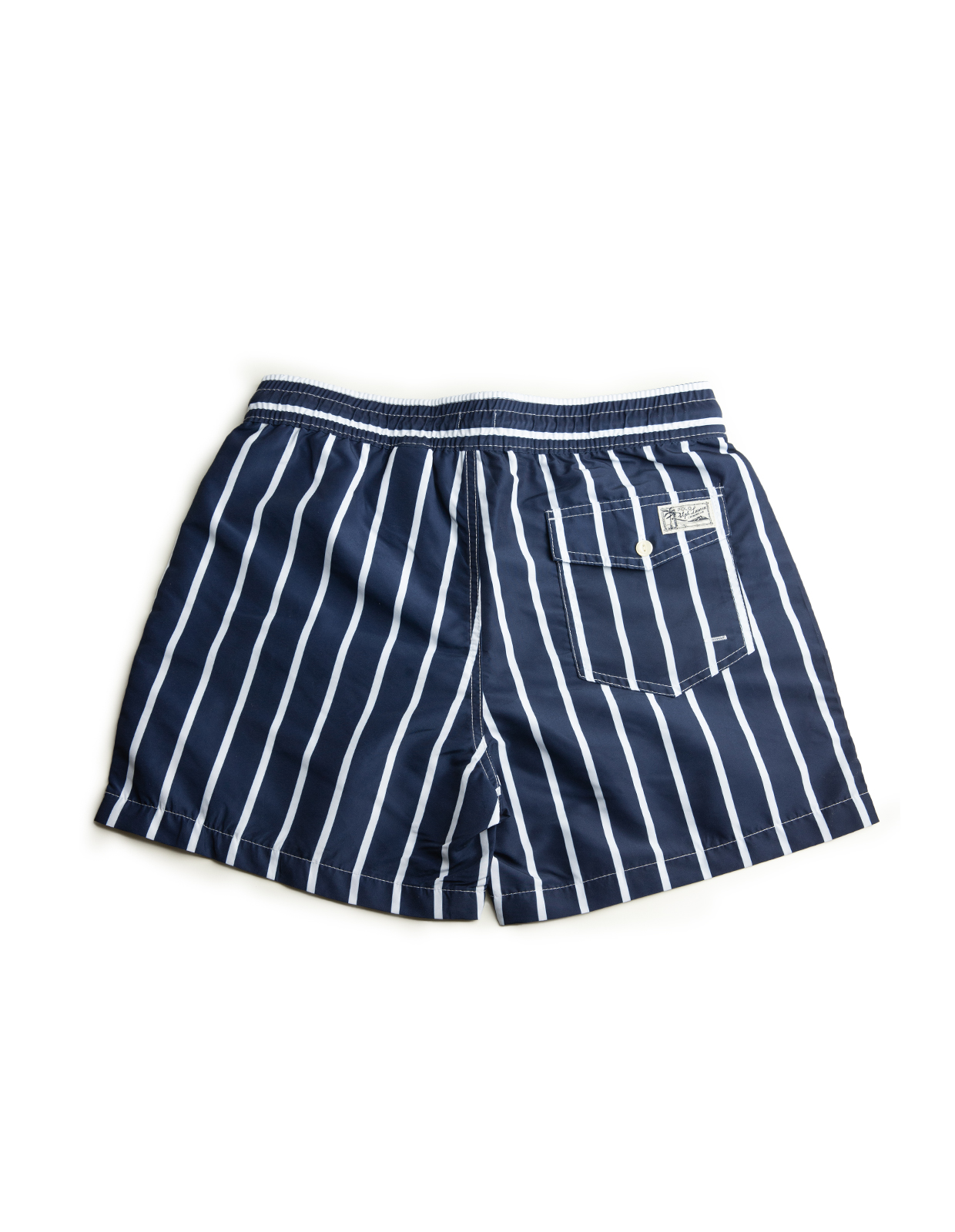 Traveler Badshorts Randiga Navy/Vit