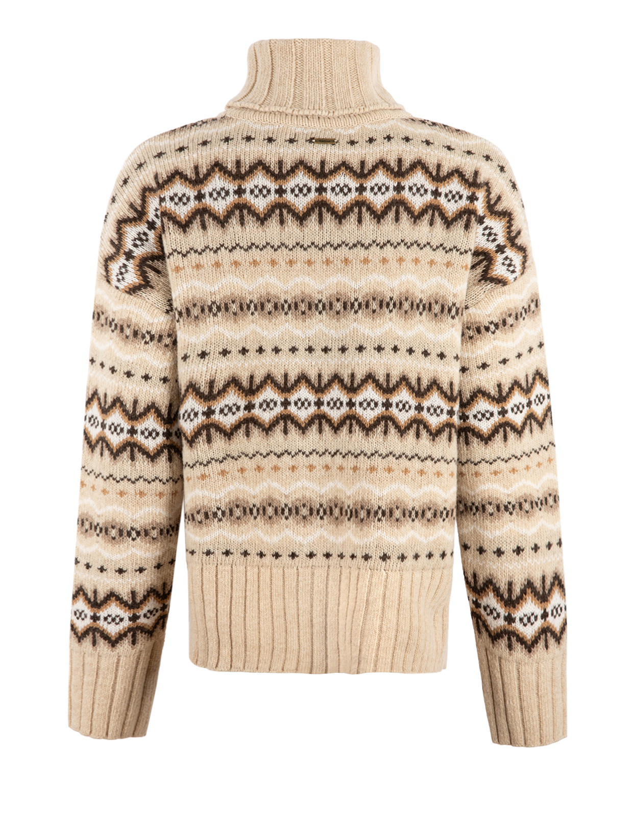 Helen Tröja Beige Mönstrad