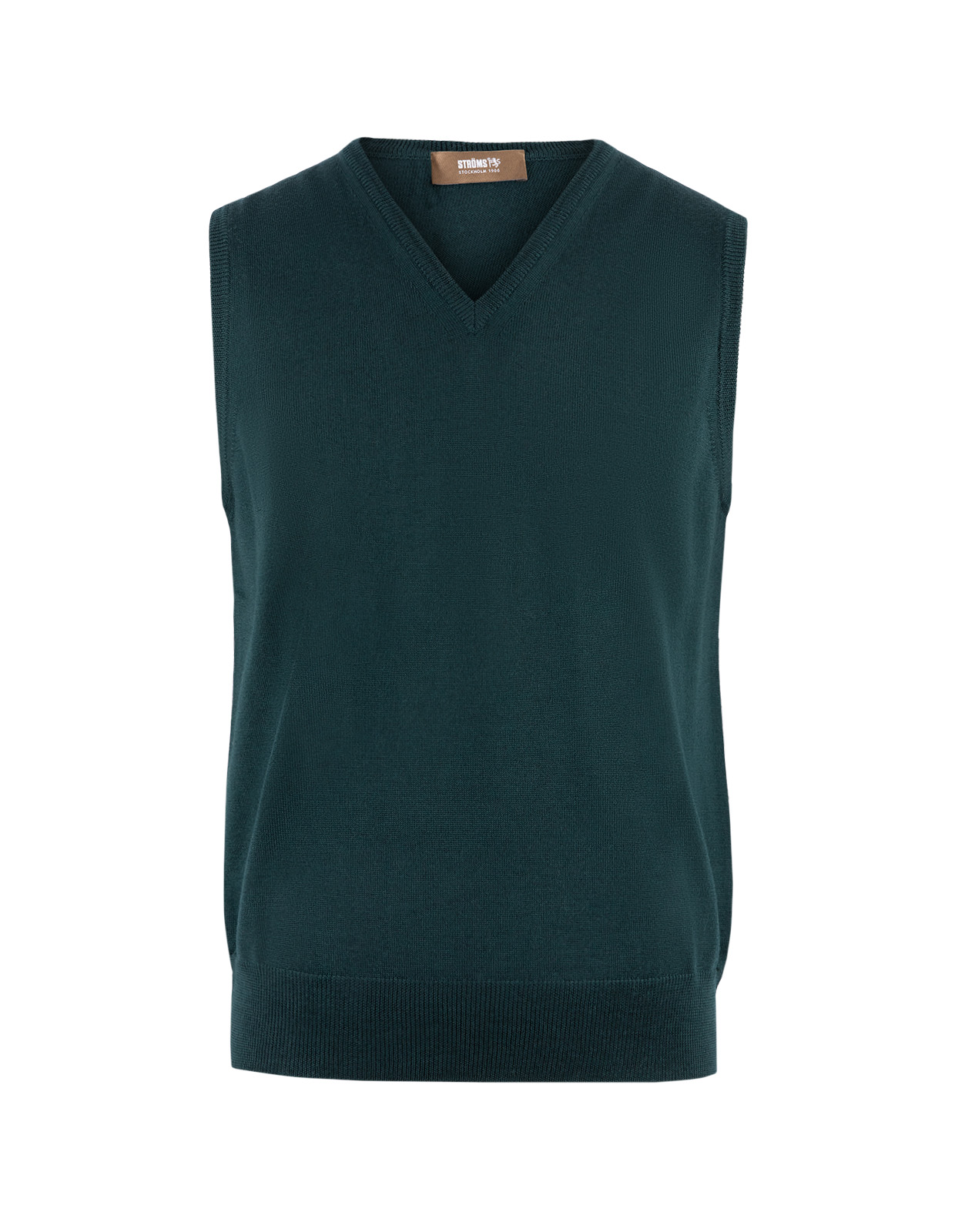 Slipover Merino Mörkgrön