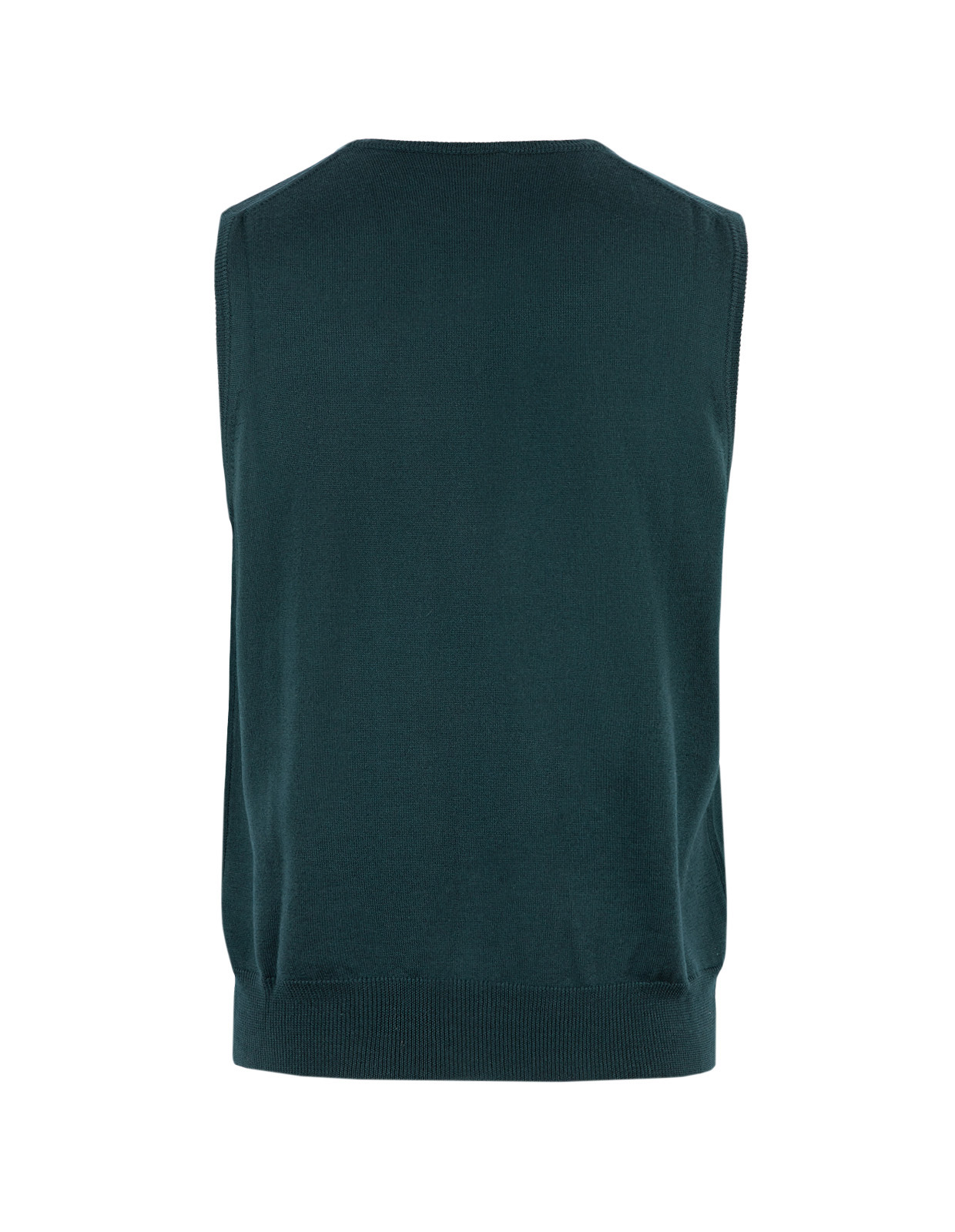 Slipover Merino Mörkgrön