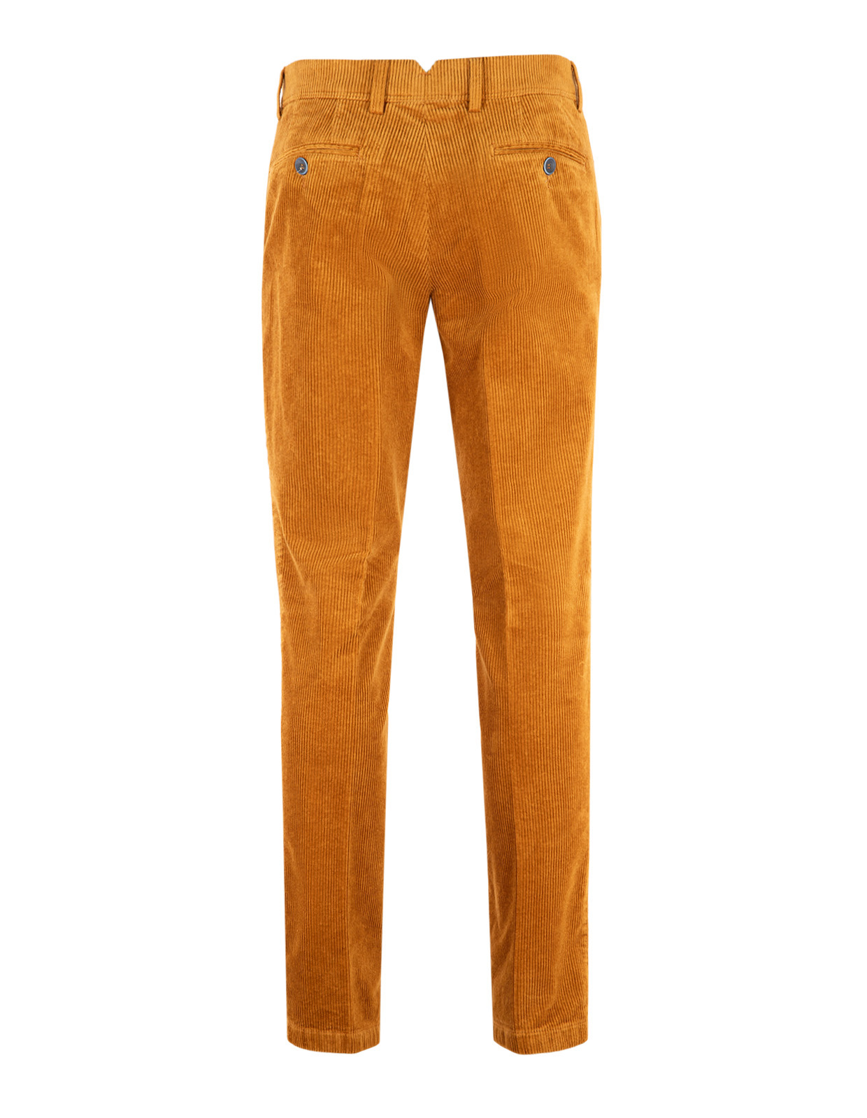Manchesterbyxa Regular Fit Guldbrun