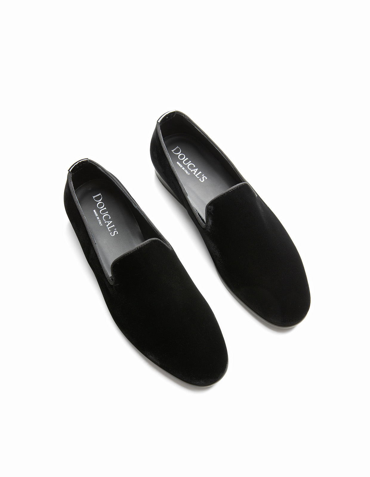 Loafer Sammet Svart