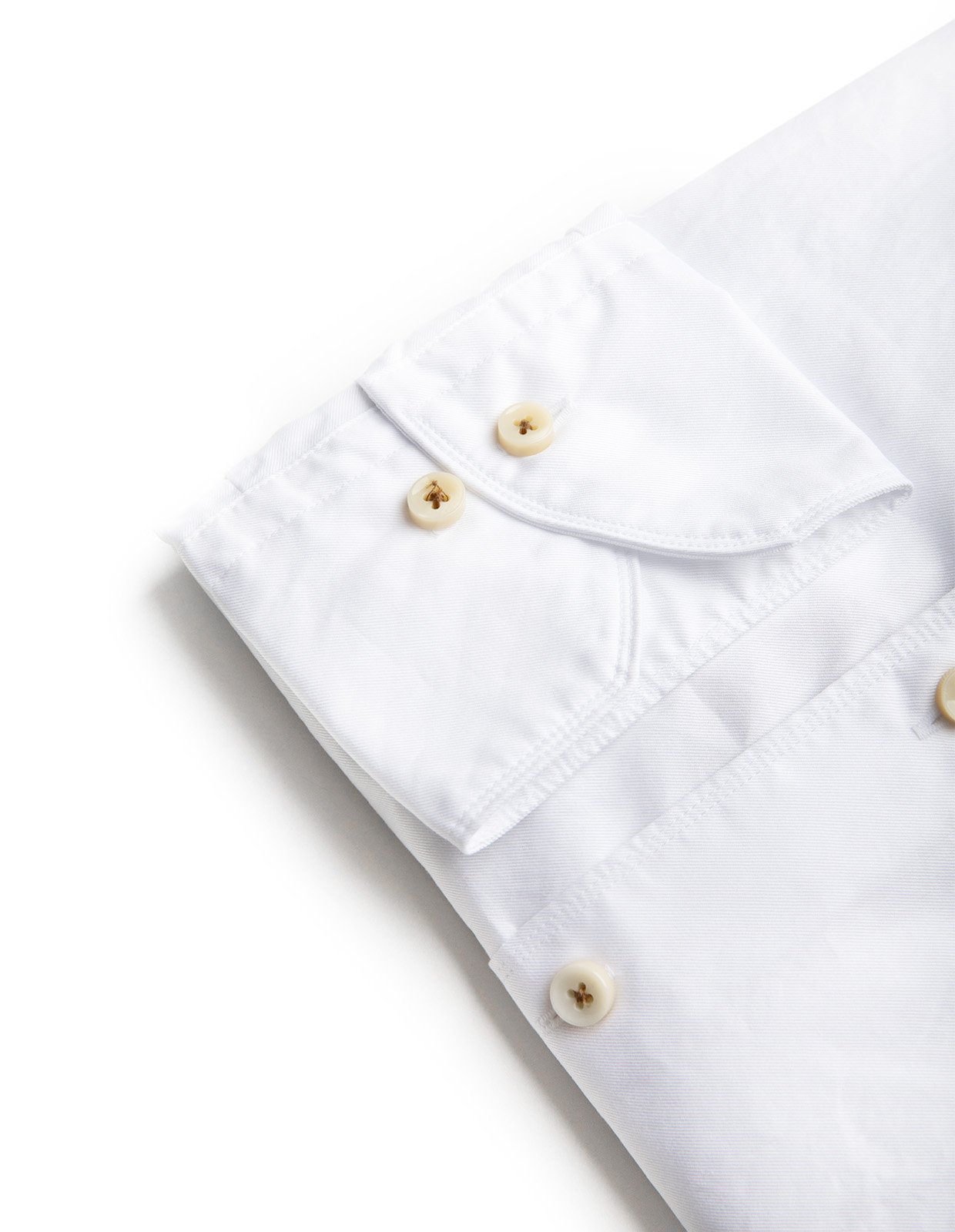 Regular Casual Skjorta Twofold Vit XXL