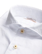 Regular Casual Skjorta Twofold Vit XXL