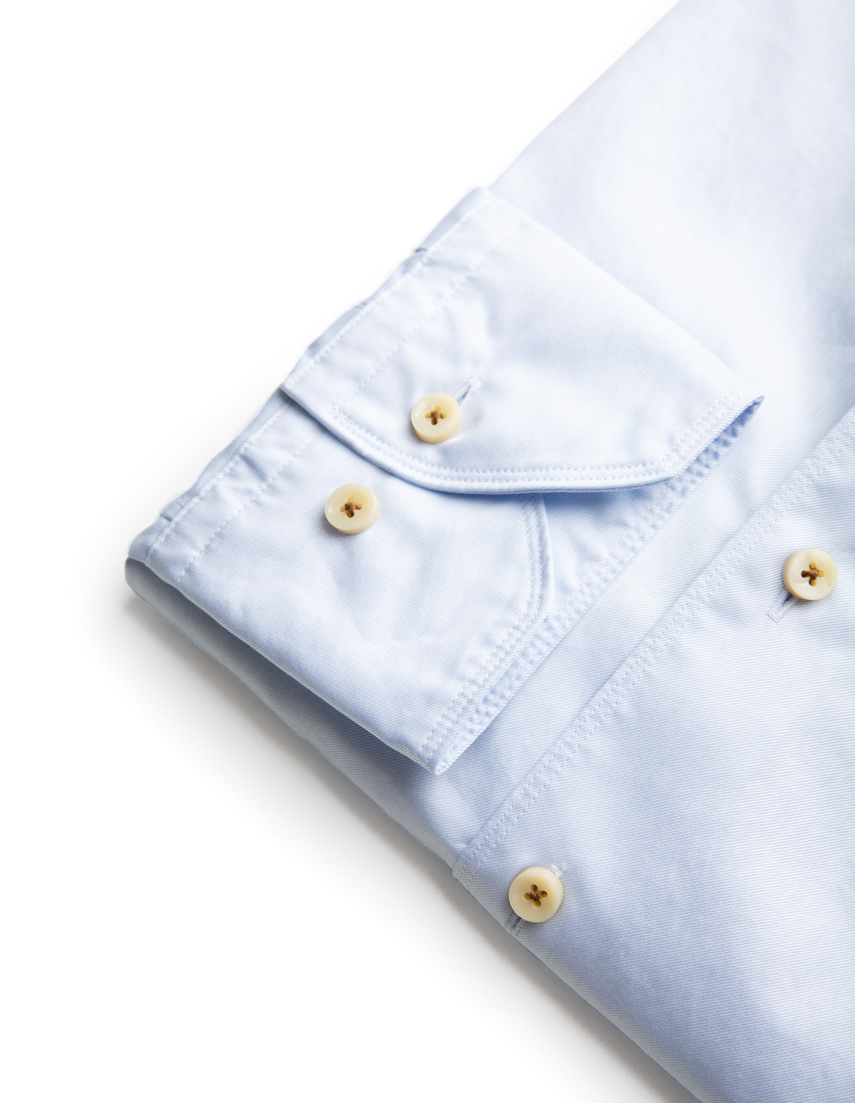 Regular Casual Skjorta Twofold Ljusblå