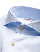 Regular Casual Skjorta Twofold Ljusblå