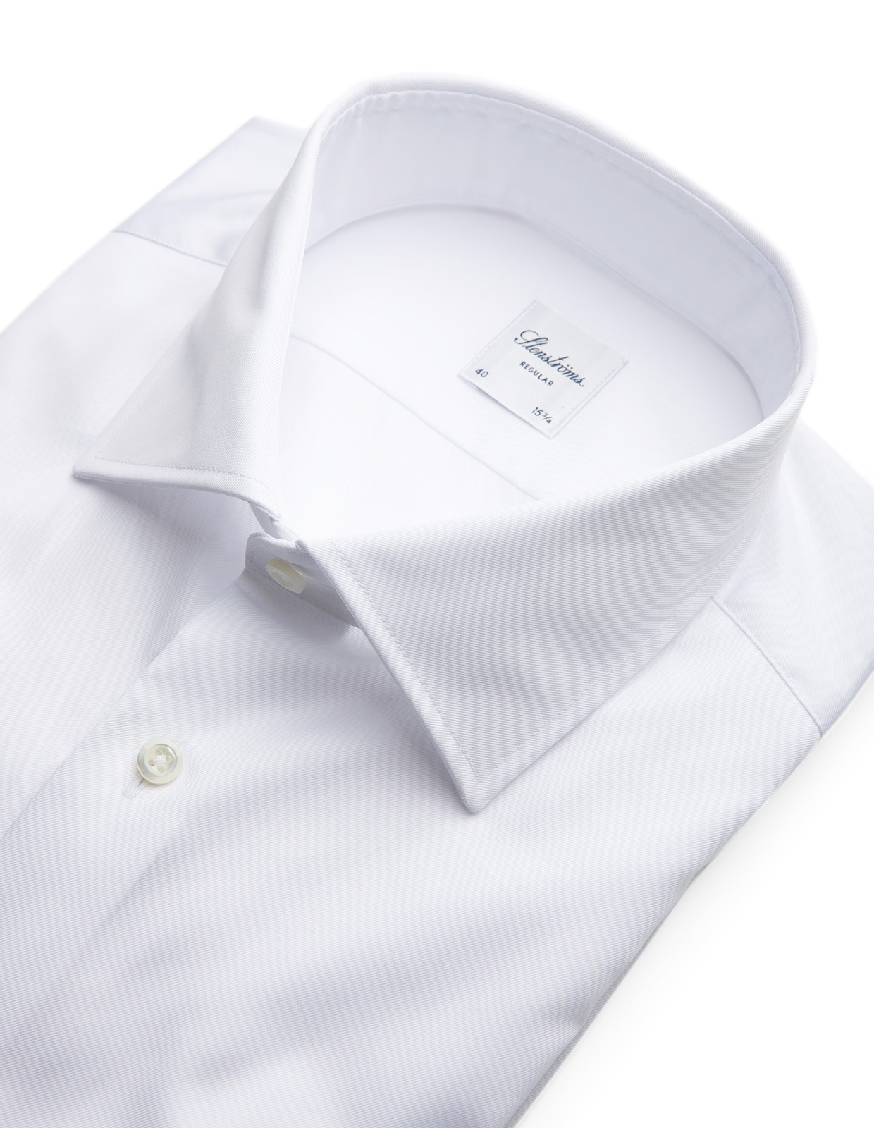 Regular XLÄ Skjorta Twofold Bomull Vit XLÄ41