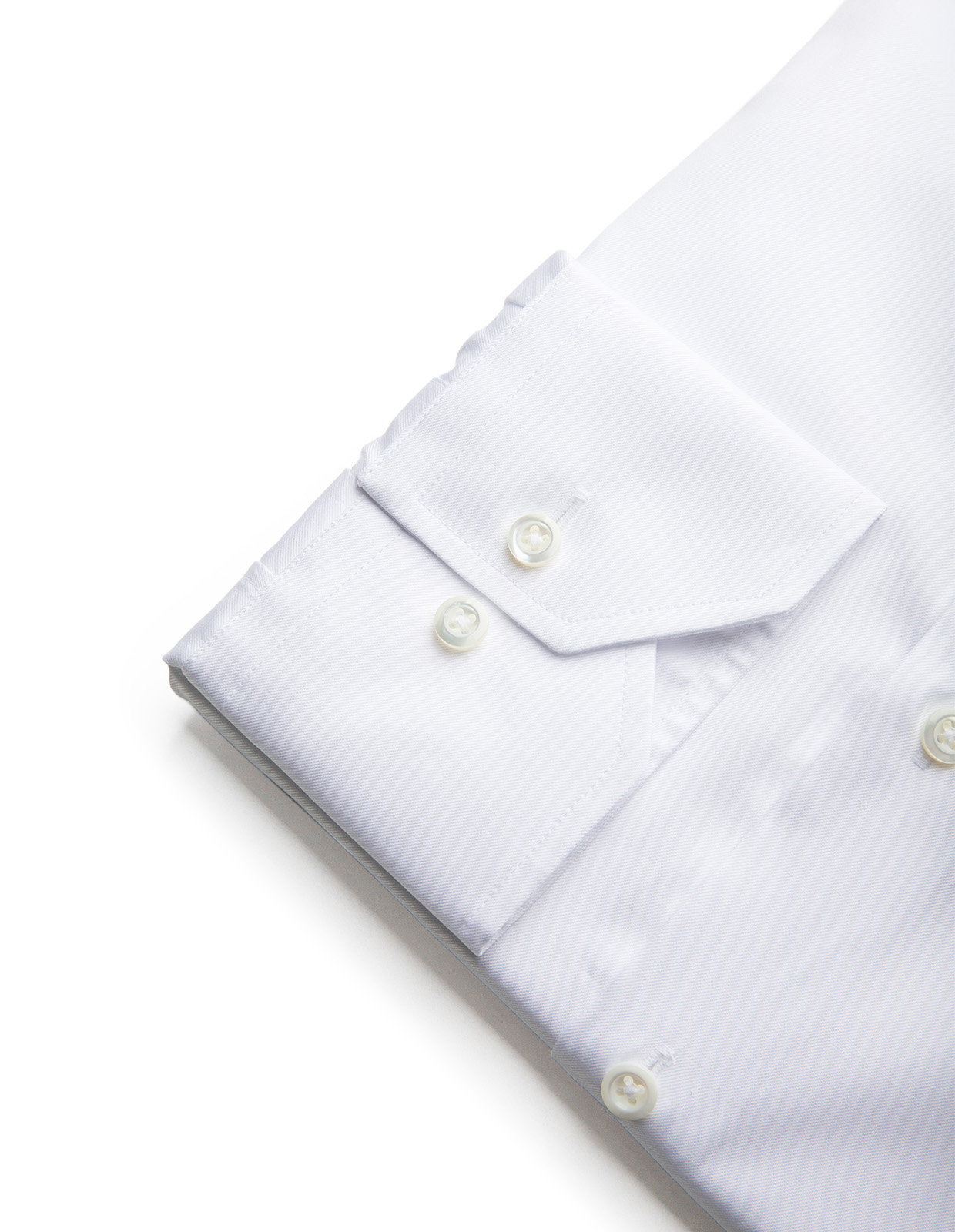 Regular XLÄ Skjorta Twofold Bomull Vit XLÄ41