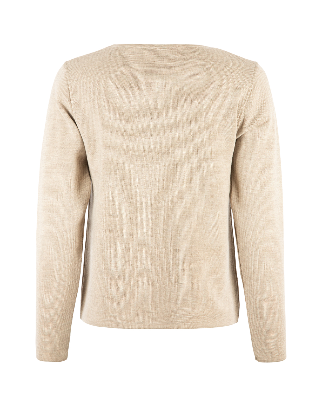 Stina Cardigan Merinoull Beige
