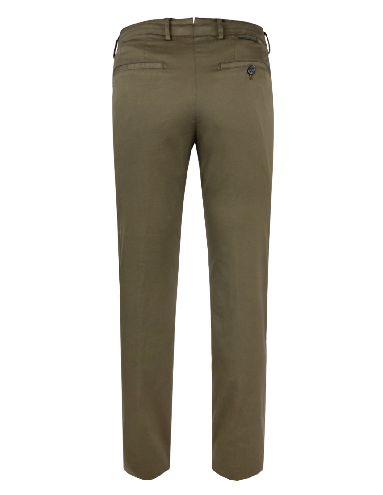 Comfort Slim Chinos 21 Cotton Silk Militare