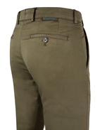 Comfort Slim Chinos 21 Cotton Silk Militare