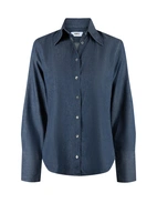Molly Skjorta Denim Mörkblå 46