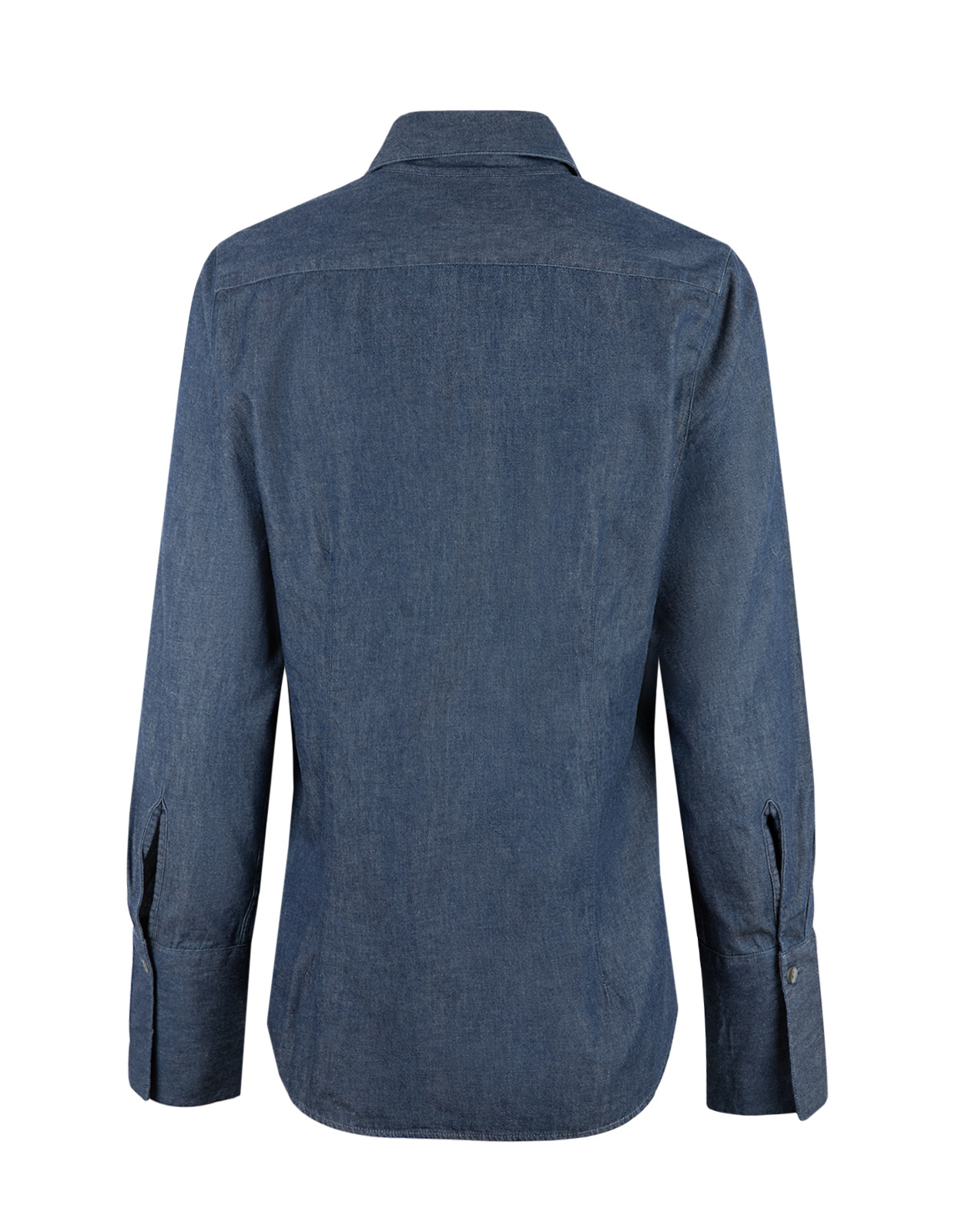 Molly Skjorta Denim Mörkblå