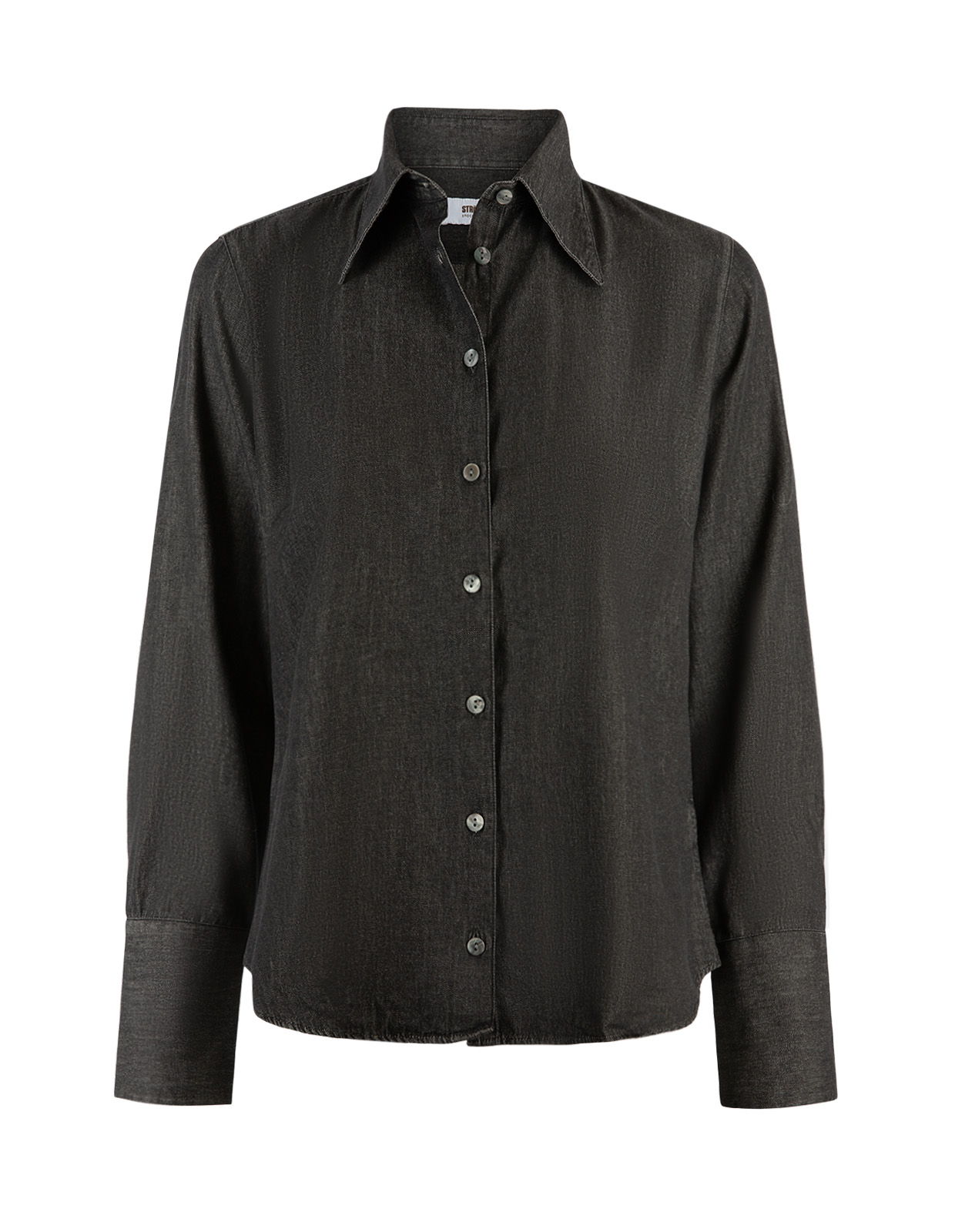 Molly Skjorta Denim Svart