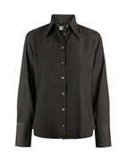 Molly Skjorta Denim Svart