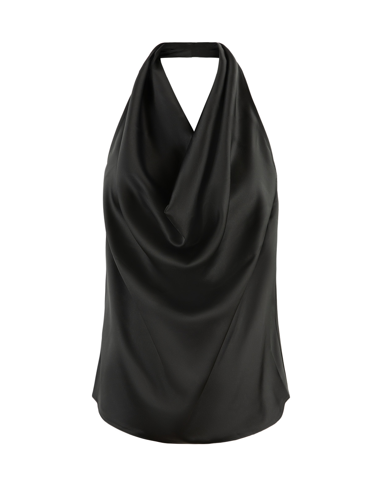 Charlotte Halterneck Top Svart