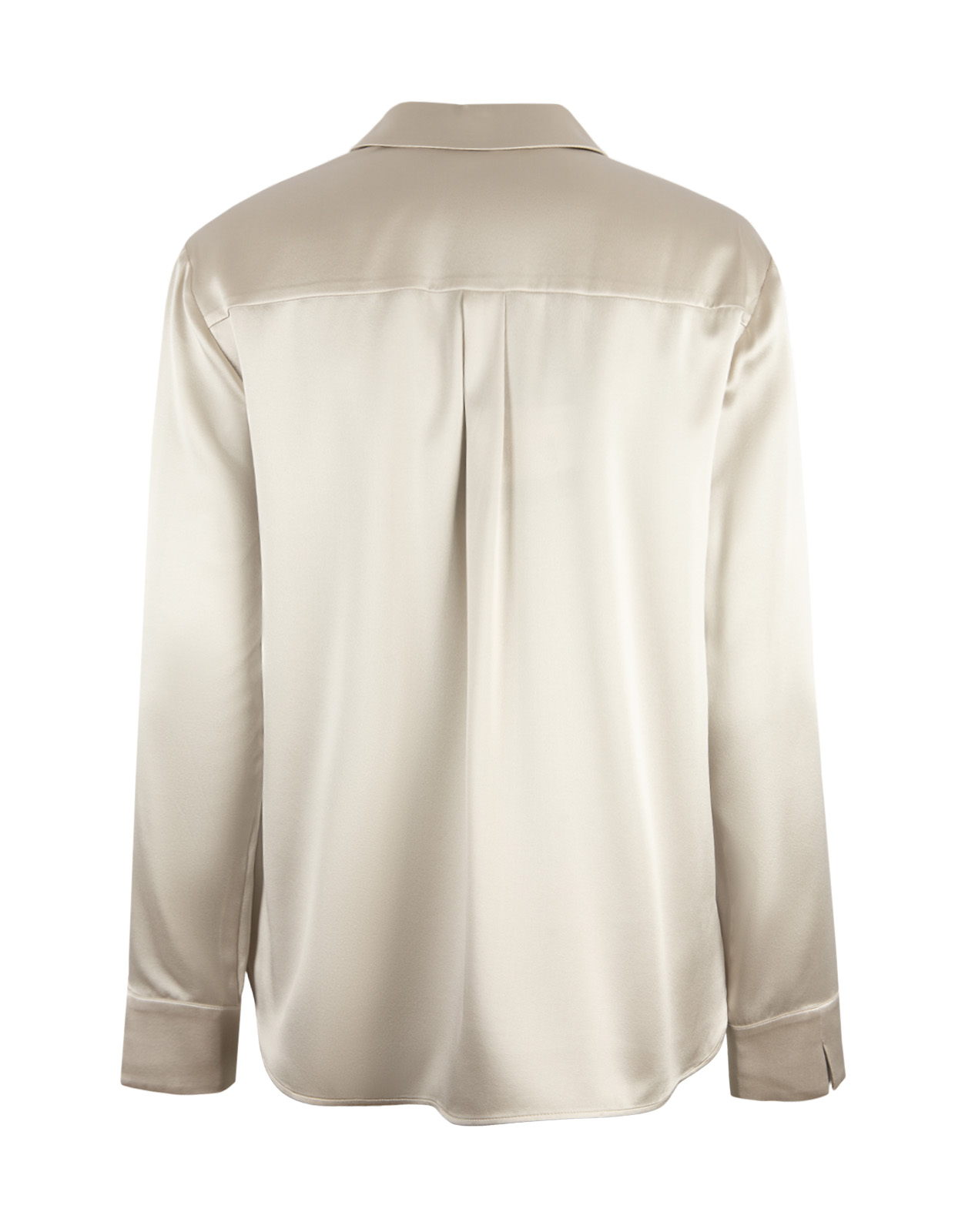 Emiro Blus Siden Ljusbeige