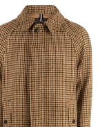 Mac Raglan Rock Harris Tweed Brun