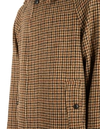 Mac Raglan Rock Harris Tweed Brun