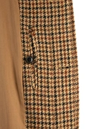 Mac Raglan Rock Harris Tweed Brun