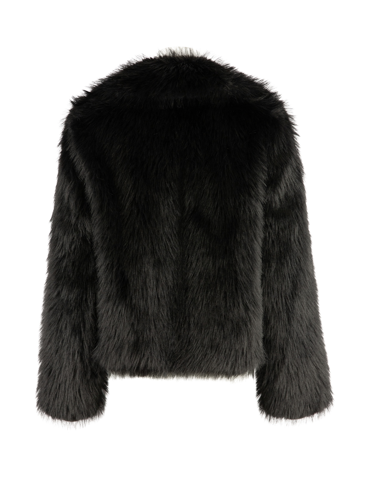 Duffy Jacka Faux Fur Svart