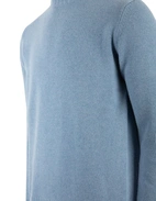 Tröja Rundhals Ull/Cashmere Ljusblå XXL