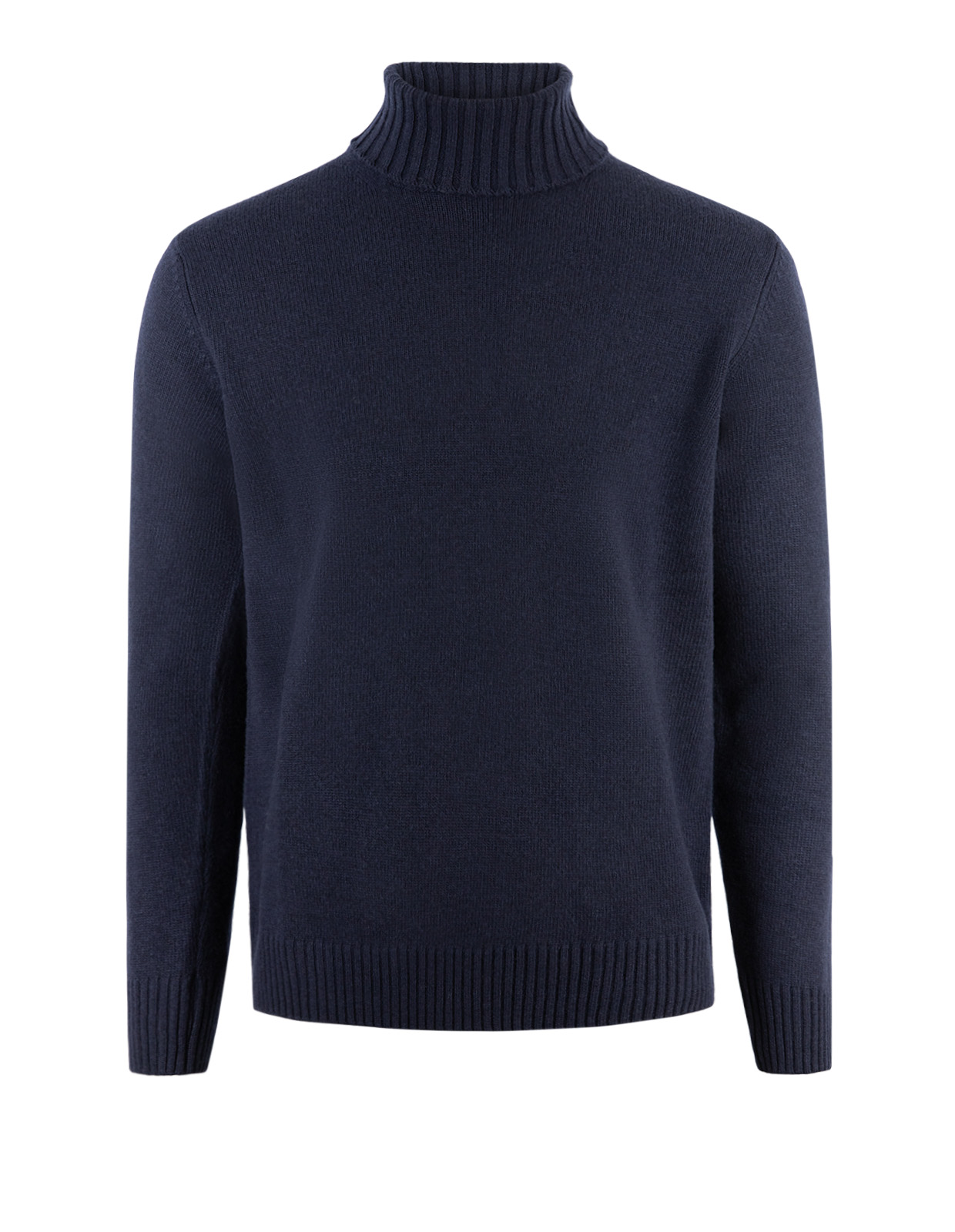 Polotröja Ull/Cashmere Navy
