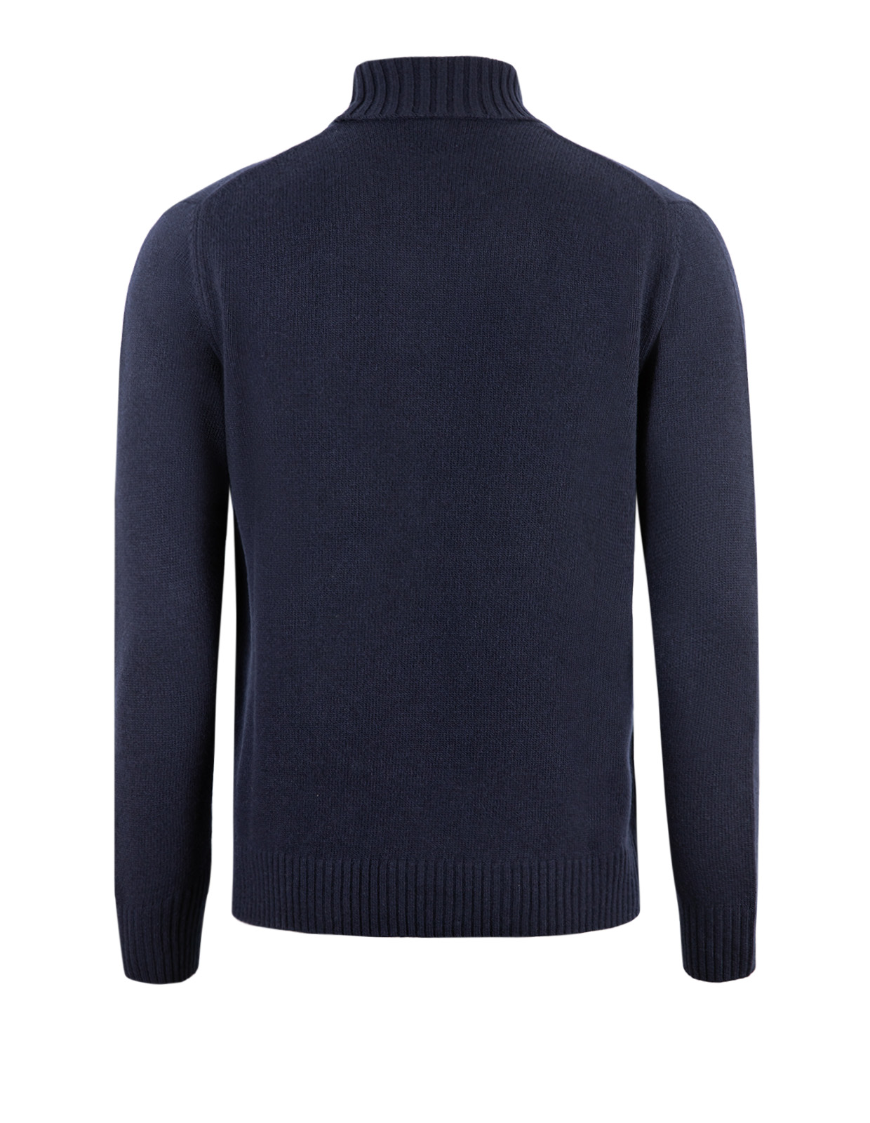 Polotröja Ull/Cashmere Navy
