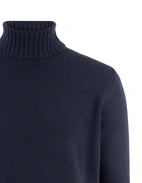 Polotröja Ull/Cashmere Navy