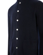 Chunky Cardigan Cashmere Navy