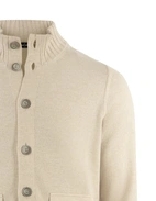 Lumberjacka Stickad Cashmere Ljusbeige