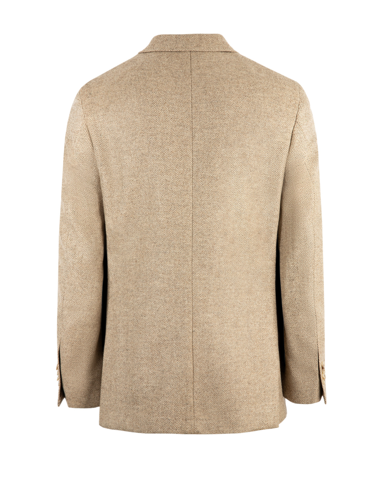 Firenze Blazer Dubbelknäppt Moon Tweed Fiskben Beige