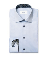 Contemporary Fit Skjorta Bomull Ljusblå