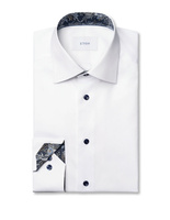 Contemporary Fit Skjorta Bomull Vit