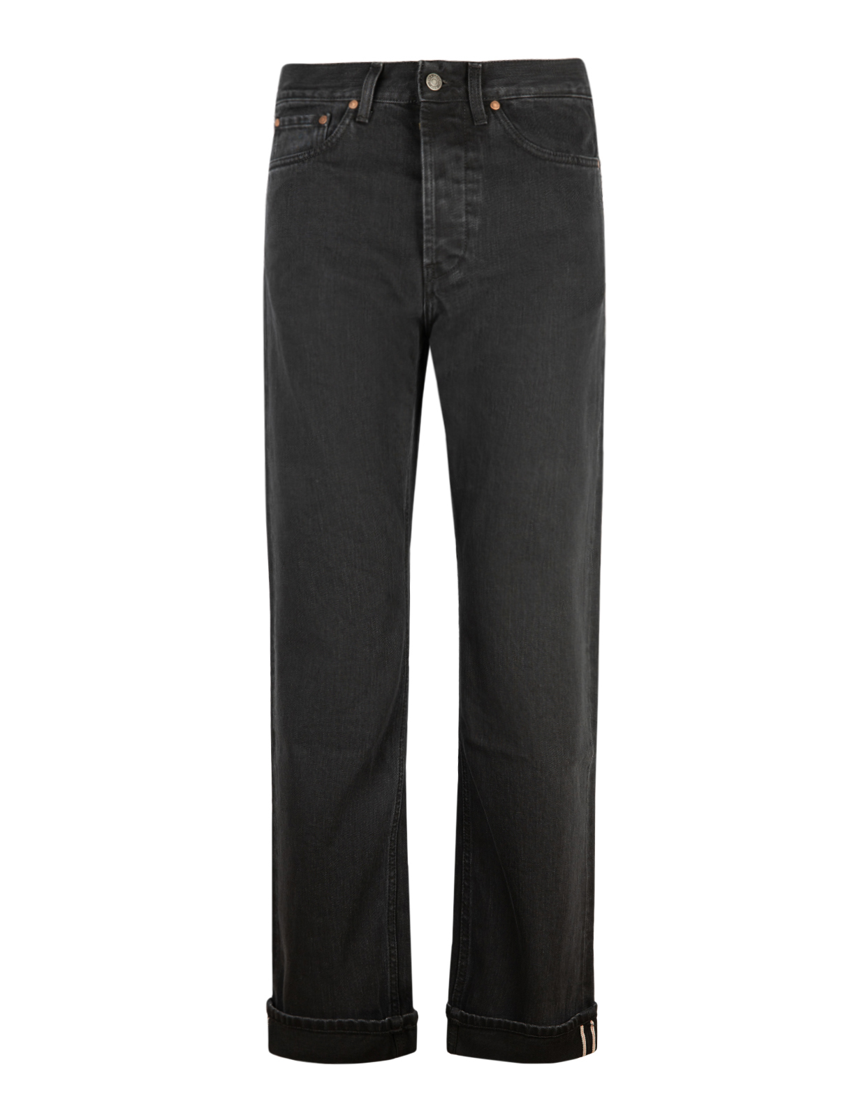 Rodolfo Jeans Selvedge Tvättad Svart