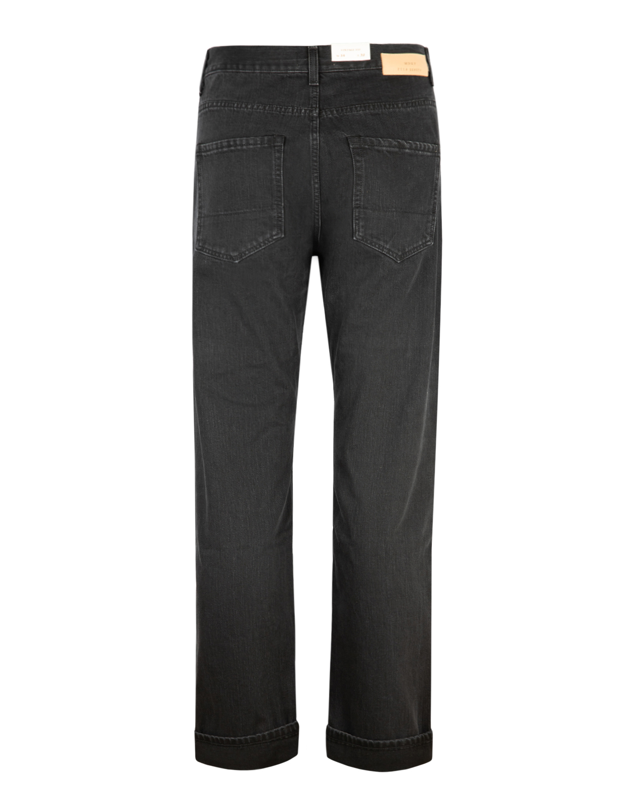 Rodolfo Jeans Selvedge Tvättad Svart