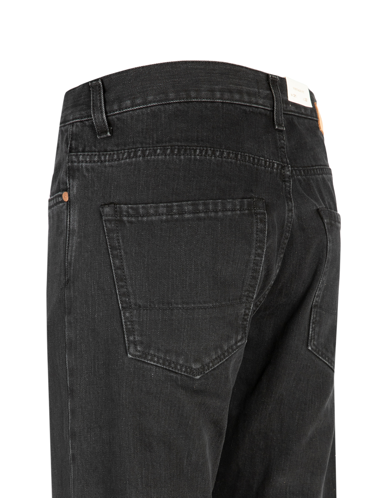 Rodolfo Jeans Selvedge Tvättad Svart