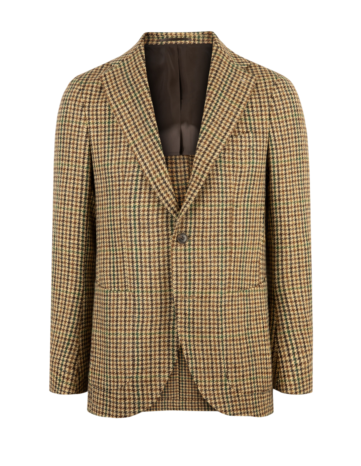 Firenze Blazer Moon Tweed Hundtand Beige/Grön