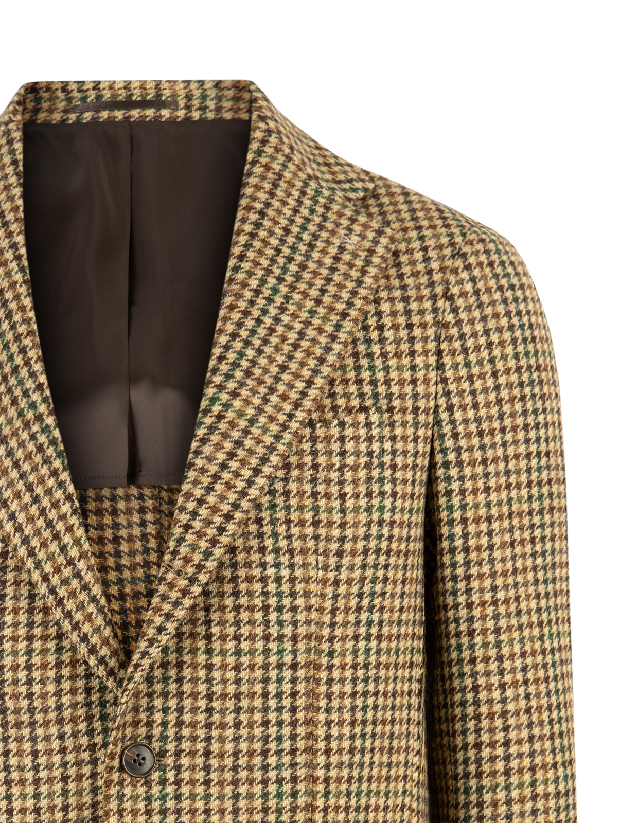 Firenze Blazer Moon Tweed Hundtand Beige/Grön