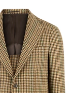Firenze Blazer Moon Tweed Hundtand Beige/Grön
