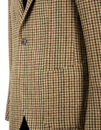 Firenze Blazer Moon Tweed Hundtand Beige/Grön